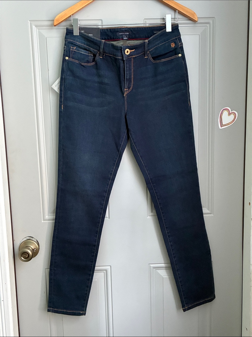Tommy Hilfiger Women's Dark Blue Skinny Jeans